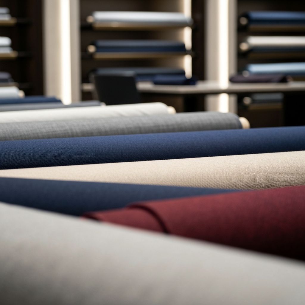 Premium men's unstitched fabric collection at Nasir Fabrics Lahore